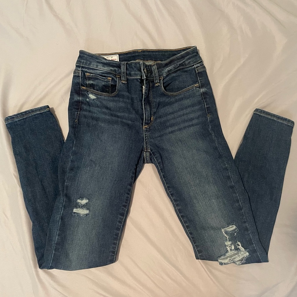 GAP Ripped Jegging Jeans Size 25